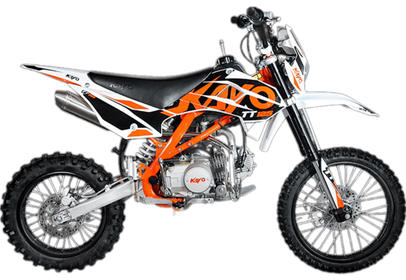 Питбайк KAYO BASIC TT125EM 17/14 KRZ (механ. сцепл., эл. стартер 2022 г.) pitbikemarket.ru