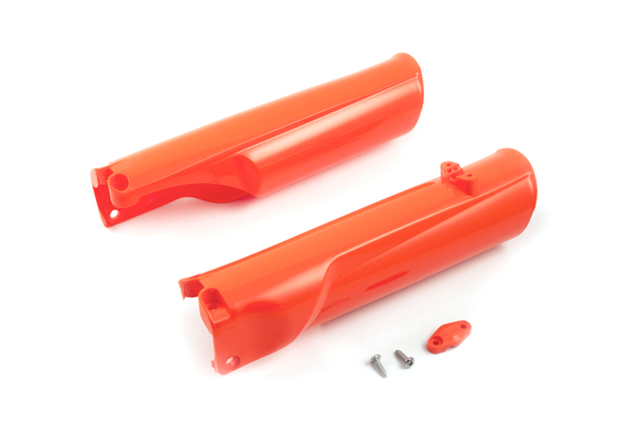 Накладки на вилку оранжевые (Fork protection) 360* Тип KTM 24 pitbikemarket.ru