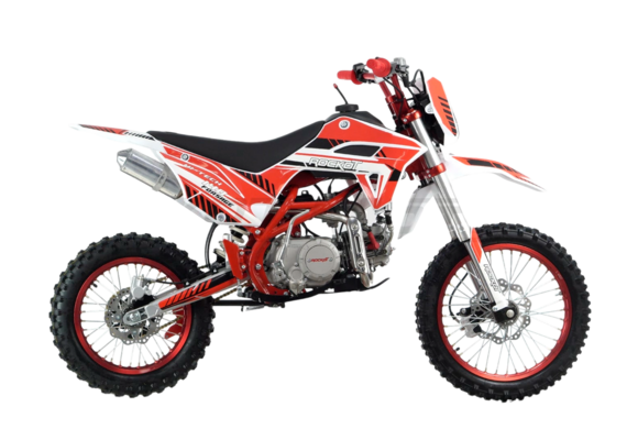 Питбайк ROCKOT HI-TECH 140 Forsage 2.0 (механ. сцепл., эл. стартер, 17/14) pitbikemarket.ru