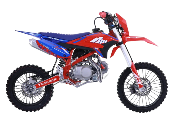Питбайк Apollo TRACKER 125LE 17/14 Красно-голубой pitbikemarket.ru