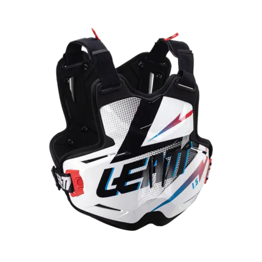 Защита панцирь Leatt Chest Protector 1.5 Torque (Black/White, OS, 2024 (5024060300)) pitbikemarket.ru
