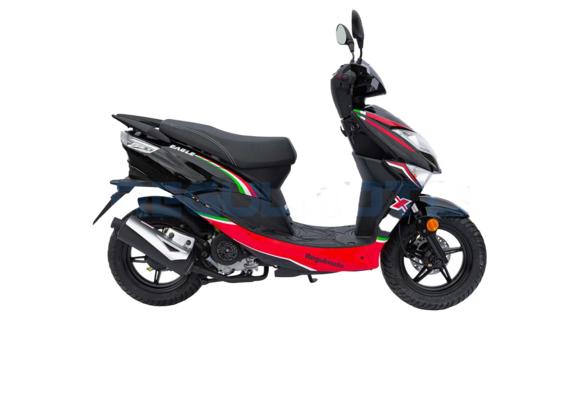 Скутер Regulmoto EAGLE 50 (LJ80QT-3L) колёса R12 pitbikemarket.ru
