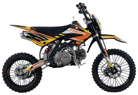 Питбайк TMBK Pitster SP2 125 (17/14) Orange Yellow pitbikemarket.ru