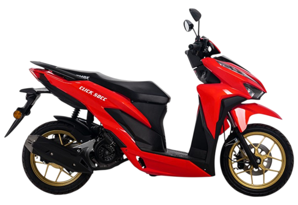 Скутер TMBK CLICK 150CC (SHOW 50CC) Red pitbikemarket.ru