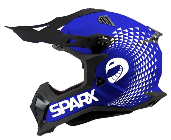 Шлем эндуро SPARX Raptor (JH-601) (сине-черный, L) pitbikemarket.ru