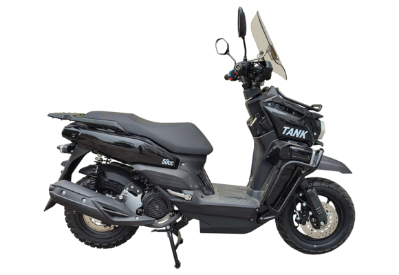 Скутер TANK 2 WHITE pitbikemarket.ru