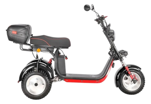 Электротрицикл WHITE SIBERIA IKRA 5000W BLACK pitbikemarket.ru